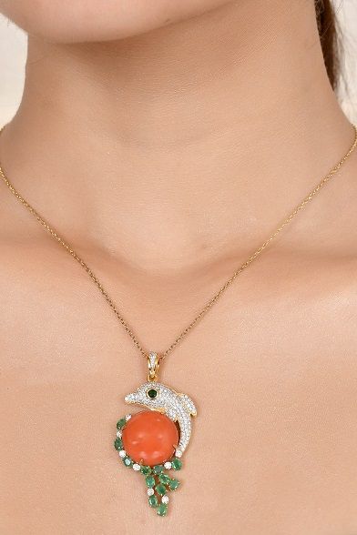 Coral Pendent