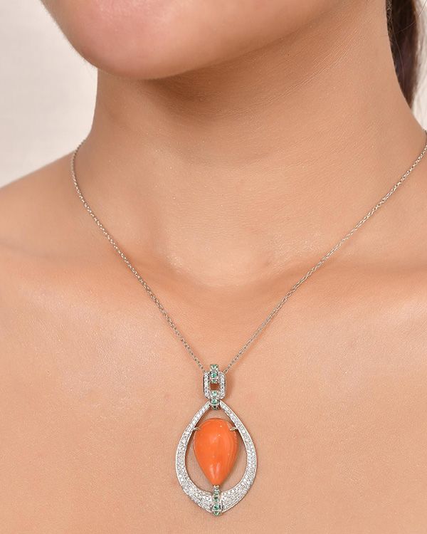 Coral Pendent