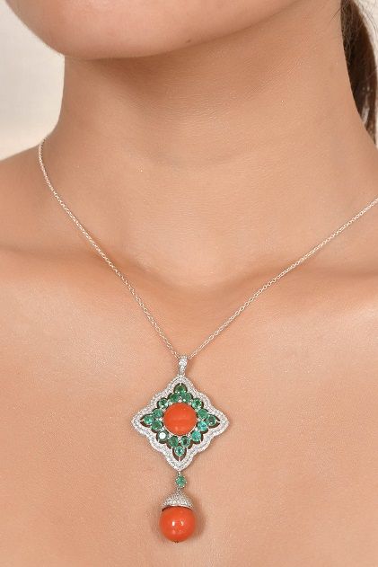 Coral Pendent