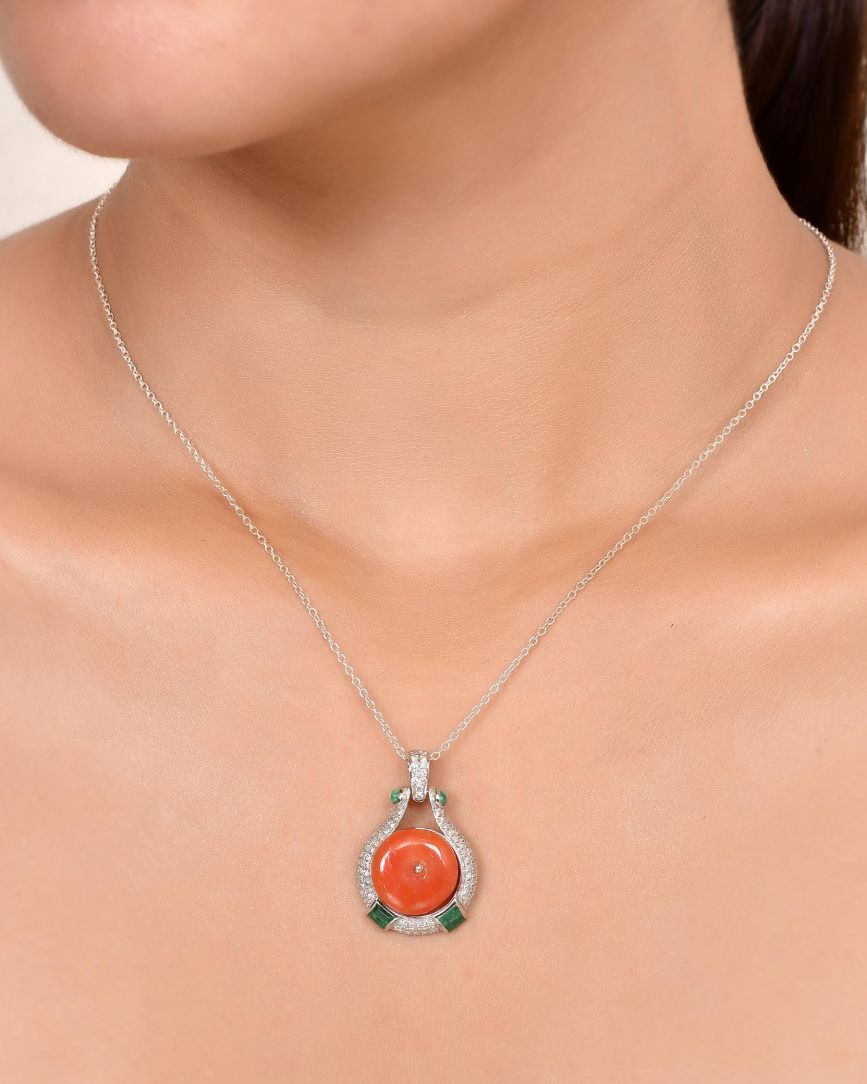 Coral Pendent