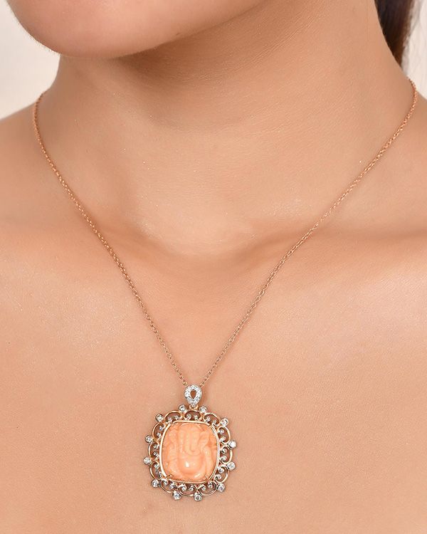 Coral Pendent