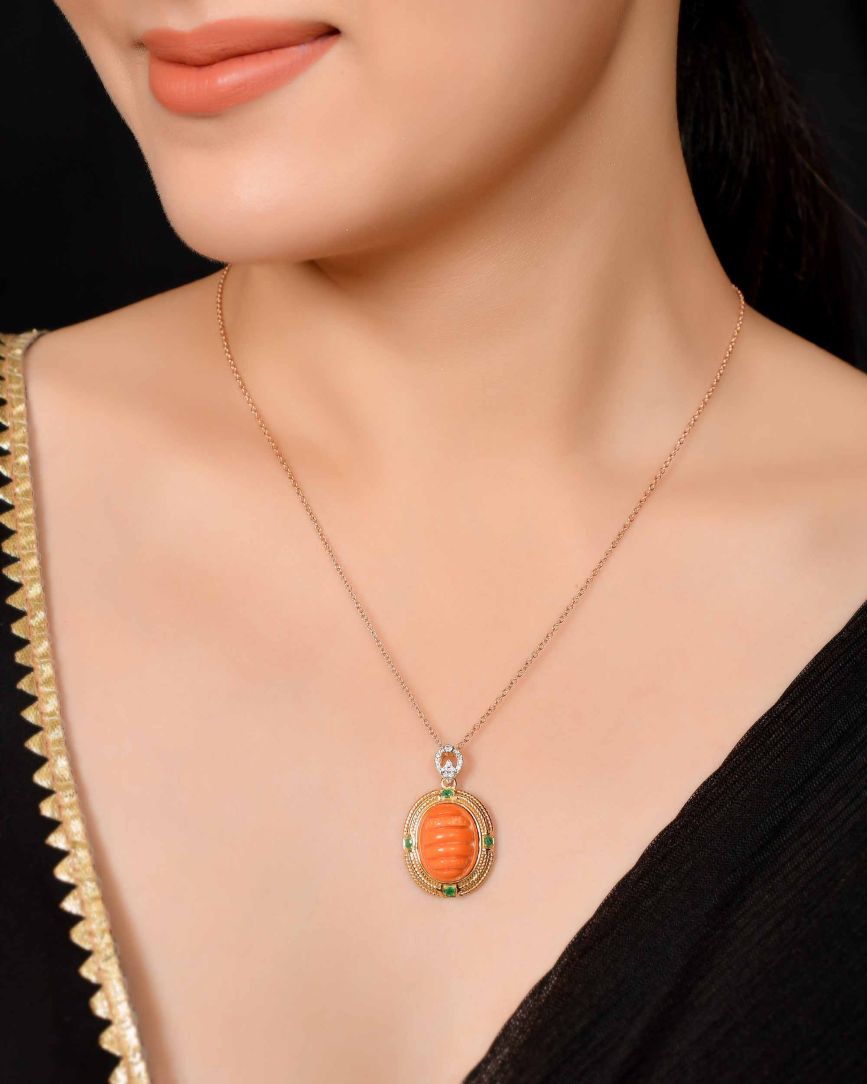 Coral Pendant