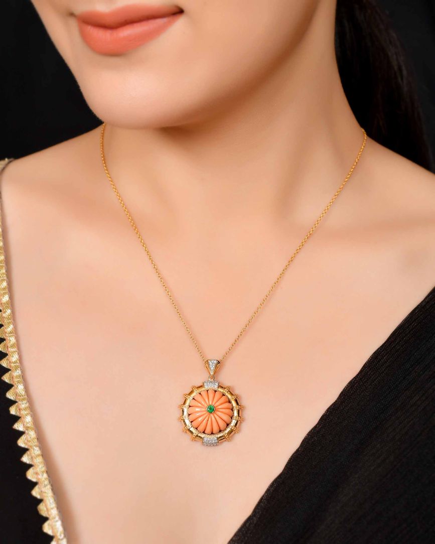 Coral Pendant