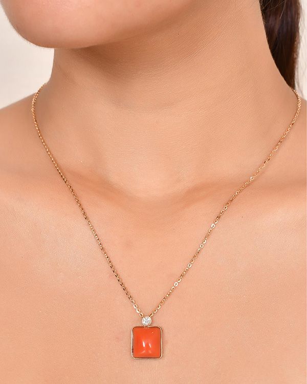 Coral Pendant
