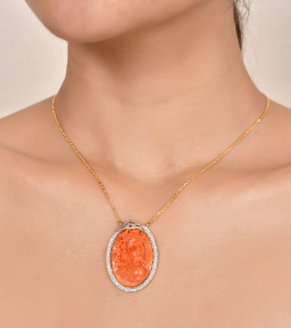 Coral Pendent