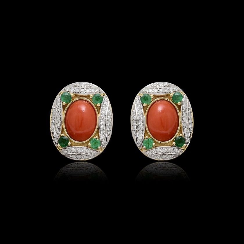 Coral Earring