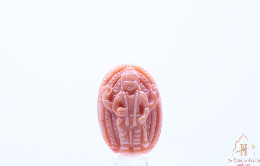 Coral Vishnu Carving