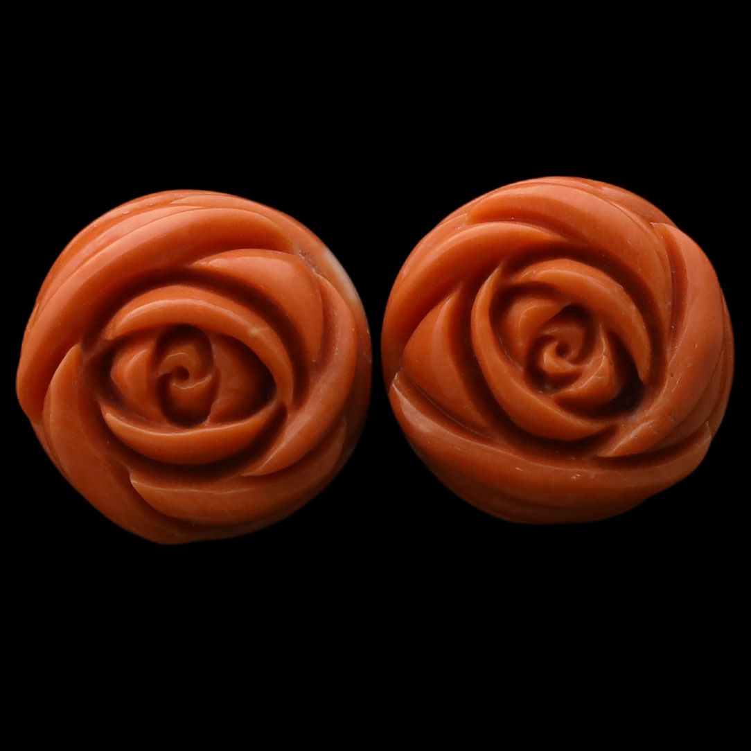 Coral Flower Carving