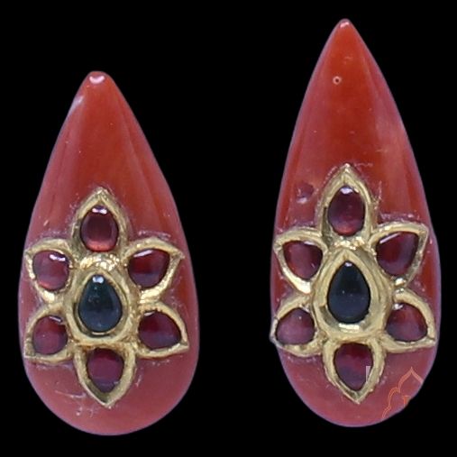 Kundan Meena Work Coral Cabs