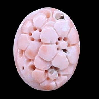 Pink Coral Carving 